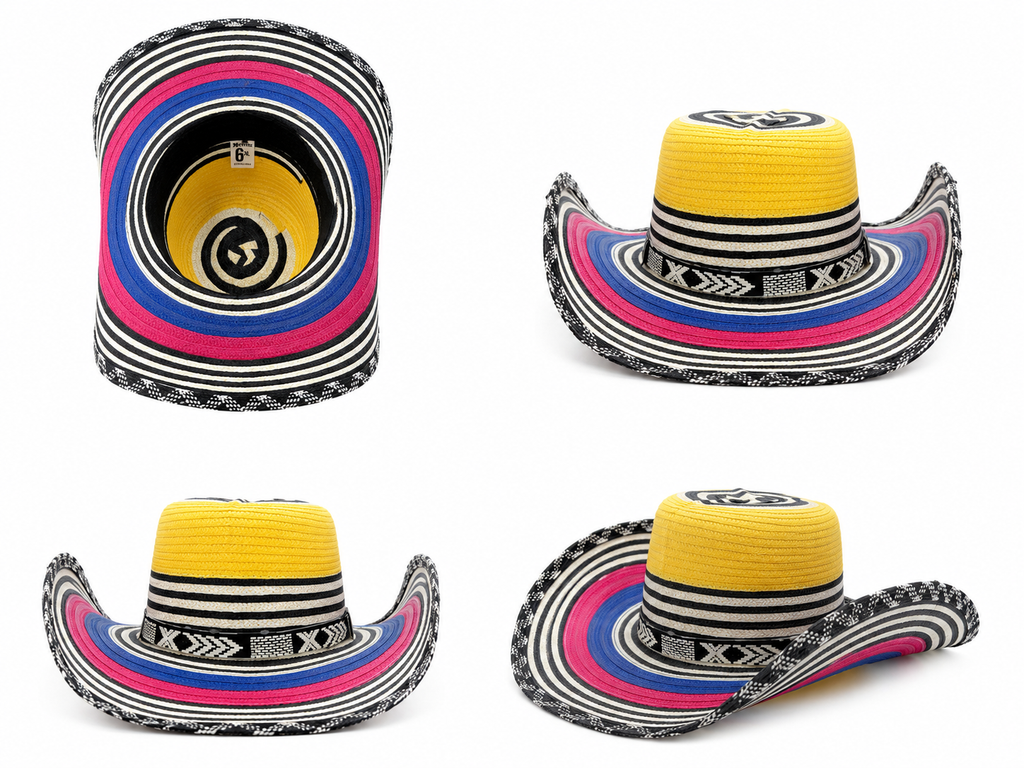 Colombian Traditional Woven Sombrero