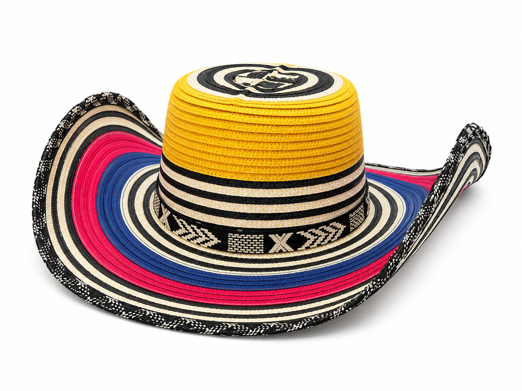 Colombian Traditional Woven Sombrero