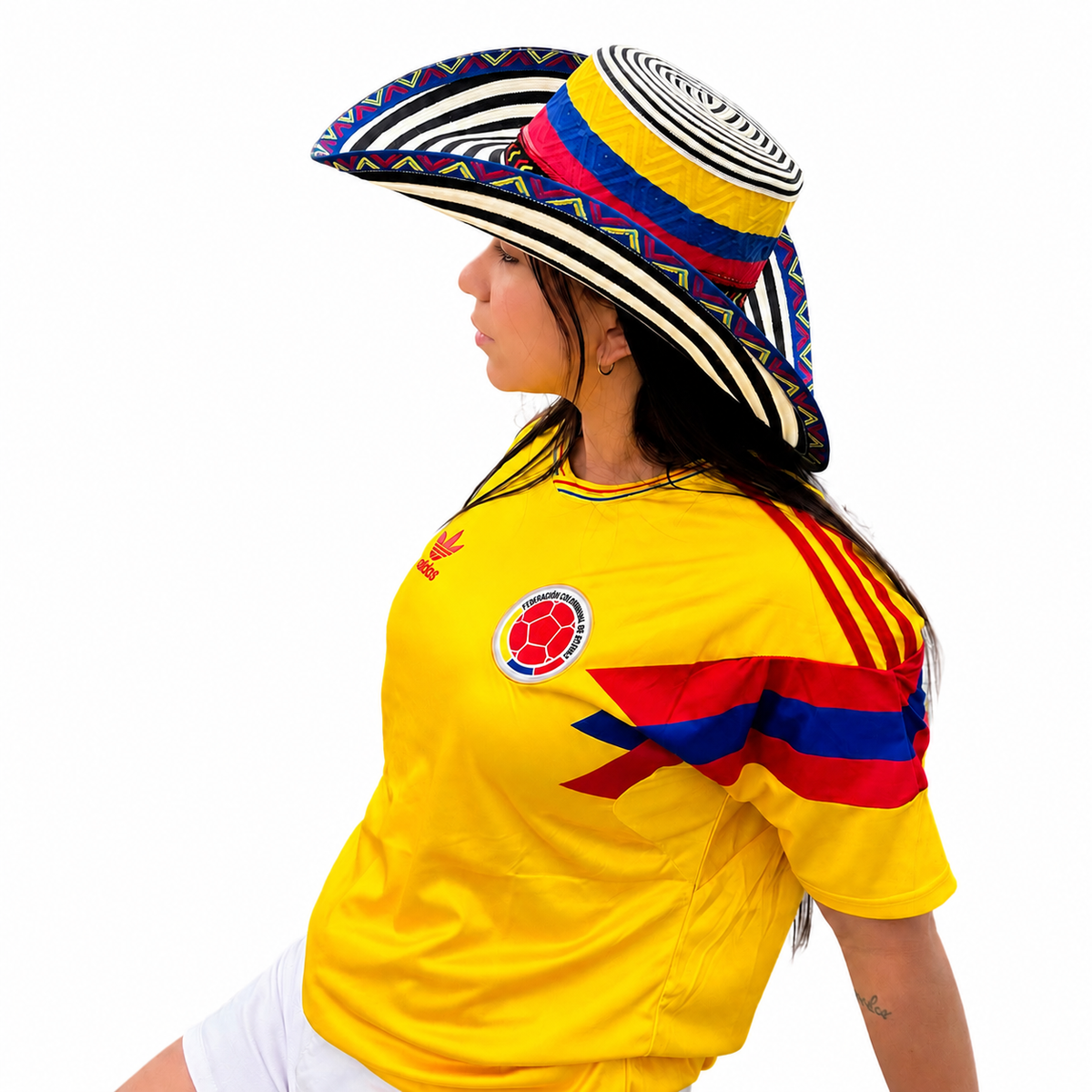 Colombian Traditional Woven Sombrero
